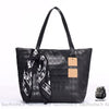 Sac Main Femme Noir Foulard Élégant 2 / 43X32Cm À