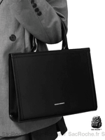 Sac Main Femme Noir Grande Taille - Sac Roche ™