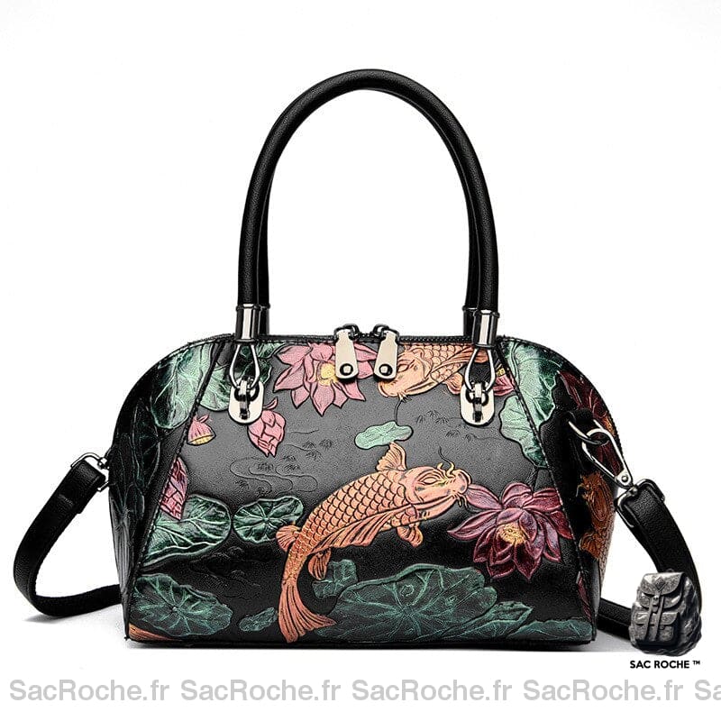 Sac Main Femme Noir Printemps À