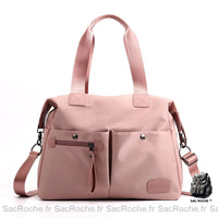 Sac Main Femme Nylon Noir - Sac Roche ™