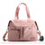 Sac Main Femme Nylon Noir - modèle Rose / 38x14x33cm - Sac Roche ™