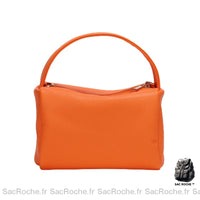 Sac Main Femme Orange À