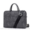 Sac Main Femme Ordinateur Portable Gris Foncé À