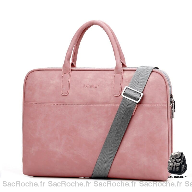 Sac Main Femme Ordinateur Portable Rose À