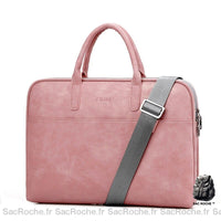 Sac Main Femme Ordinateur Portable - modèle Rose - Sac Roche ™