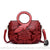 Sac Main Femme Original Bandoulière Amovible - modèle Rouge - Sac Roche ™