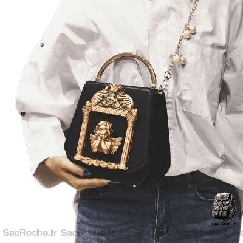 Sac Main Femme Original Noir À Main Femme