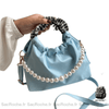 Sac Main Femme Original Prix Bas Bleu / 20X15.5X11.5Cm À