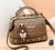 Sac main femme ourson petit - modèle Khaki - Sac Roche ™