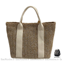 Sac Main Femme Paille Été - Sac Roche ™