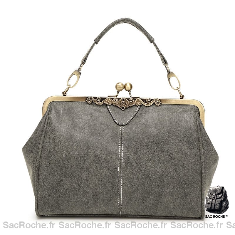 Sac Main Femme Pas Cher 2017 Gris / 29X11X21Cm À