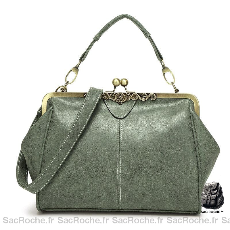 Sac Main Femme Pas Cher 2017 Vert / 29X11X21Cm À