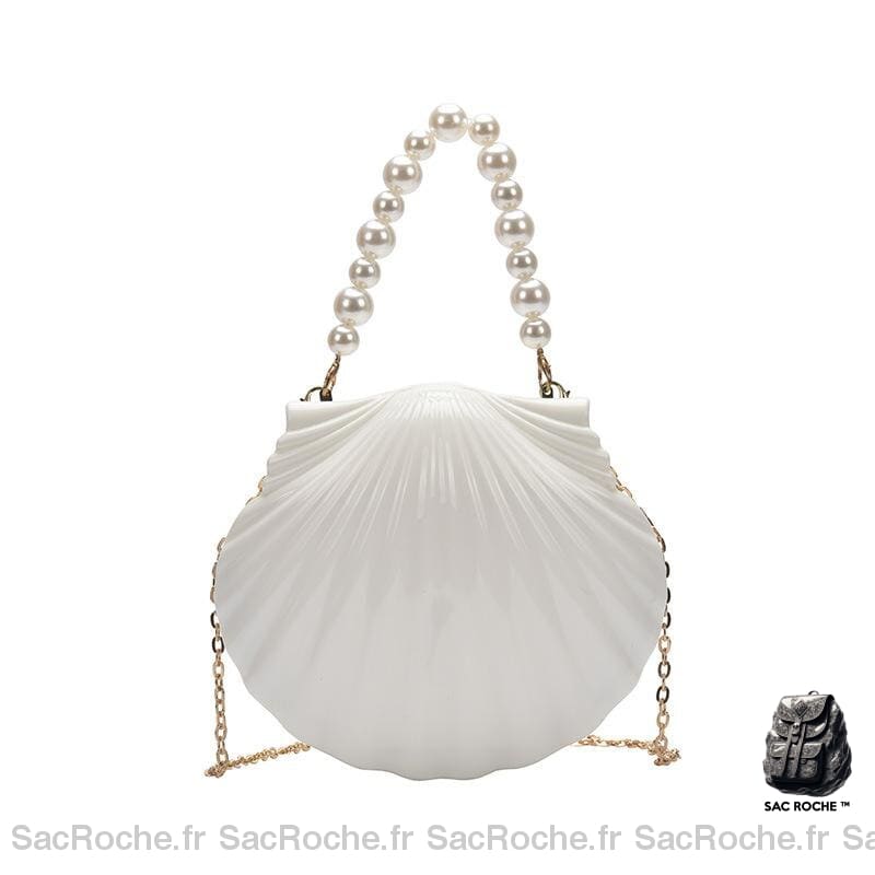 Sac Main Femme Pas Cher Blanc À