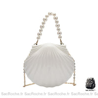 Sac Main Femme Pas Cher - modèle Blanc - Sac Roche ™