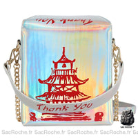 Sac Main Femme pas cher Chine - modèle Argenté - Sac Roche ™