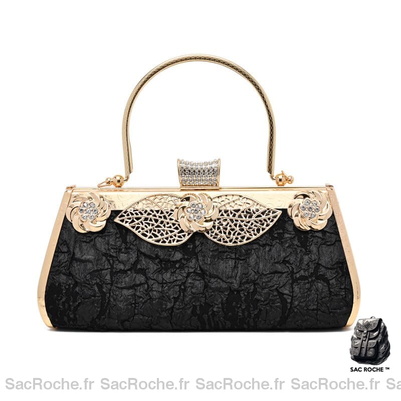 Sac Main Femme Pas Cher Noir / 23X11X7Cm À