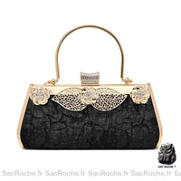 Sac Main Femme Pas Cher - modèle Noir / 23x11x7cm - Sac Roche ™