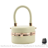 Sac Main Femme Pas Cher - Tendance - modèle Vert pâle / 12x7x12cm - Sac Roche ™
