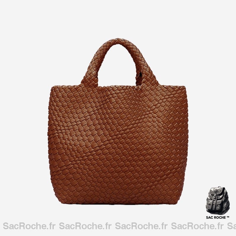 Sac Main Femme Petit Et Pratique Marron À