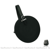 Sac Main Femme Petit Format - modèle Noir - Sac Roche ™