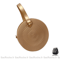 Sac Main Femme Petit Format - modèle Or - Sac Roche ™