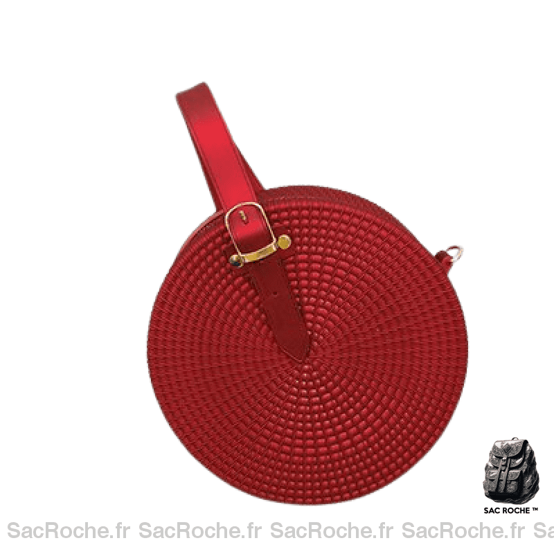 Sac Main Femme Petit Format Rouge À