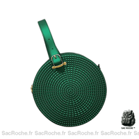 Sac Main Femme Petit Format - modèle Vert - Sac Roche ™