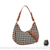 Sac Main Femme Pied Poule - modèle Marron / 23x7x17cm - Sac Roche ™
