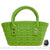 Sac Main Femme Plastique - modèle Vert / 19x14x8cm - Sac Roche ™