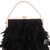 Sac Main Femme Plume - Léger & Chic - modèle Noir - Sac Roche ™