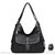 Sac main femme poches devant - modèle Noir / 30x11x33cm - Sac Roche ™