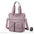 Sac main femme poches multiples - modèle Violet clair / 36x30x14cm - Sac Roche ™