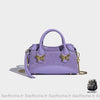 Sac Main Femme Polyvalent Violet / 20X12X8Cm À