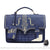 Sac Main Femme Porté Main - modèle Bleu foncé / 34x8x24cm - Sac Roche ™