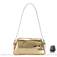 Sac Main Femme Porte Épaule Abordable Doré / 26X14X5.5Cm À