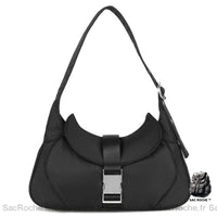 Sac Main Femme Porté épaule - modèle Noir - Sac Roche ™