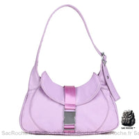 Sac Main Femme Porté épaule - modèle Violet - Sac Roche ™