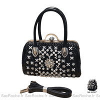 Sac Main Femme Printemps 2020 Noir À