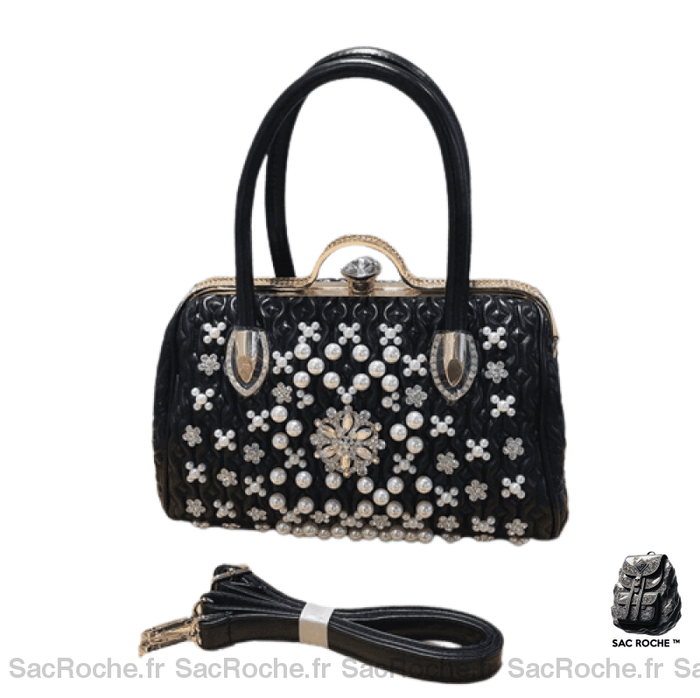 Sac Main Femme Printemps 2020 Noir À