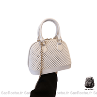 Sac Main Femme Printemps 2021 - modèle Blanc / 18x14x9cm - Sac Roche ™