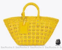 Sac Main Femme Printemps 2022 - modèle Jaune - Sac Roche ™