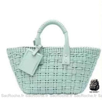 Sac Main Femme Printemps 2022 Vert Menthe À