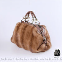 Sac Main Femme Printemps - modèle Marron - Sac Roche ™