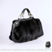 Sac Main Femme Printemps - modèle Noir - Sac Roche ™