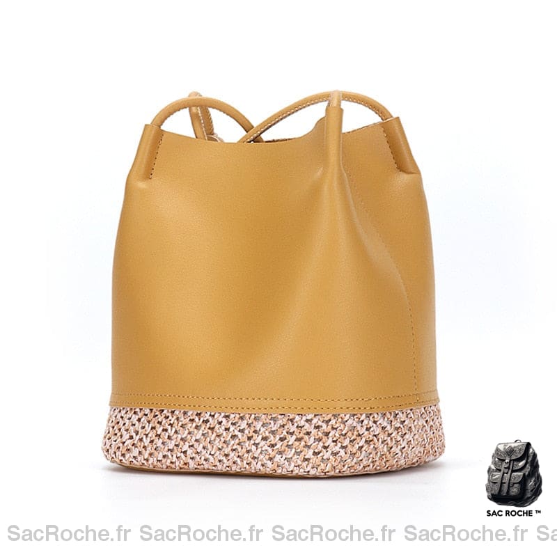 Sac Main Femme Prix Bas! Jaune À