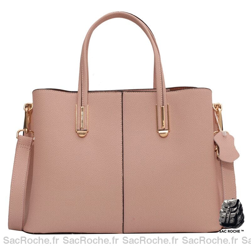 Sac Main Femme Professionnel Rose / 35 X 13 24Cm À