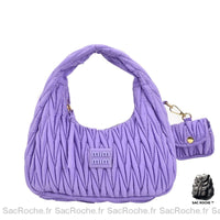 Sac Main Femme Prune Élégant - Sac Roche ™