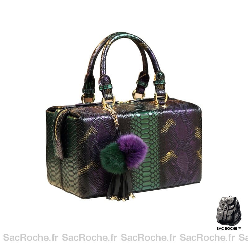 Sac Main Femme Python 1 / 26X15X16Cm À