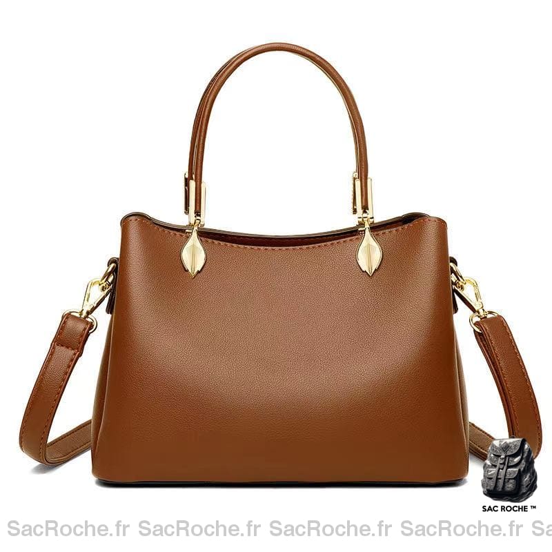 Sac Main Femme Qualité Supérieure Orange / 23X10X17Cm À
