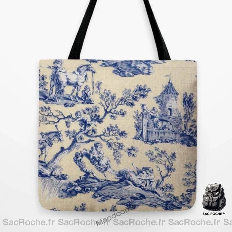 Sac Main Femme Résistant 8 / Imprimé Sur Un Côté À